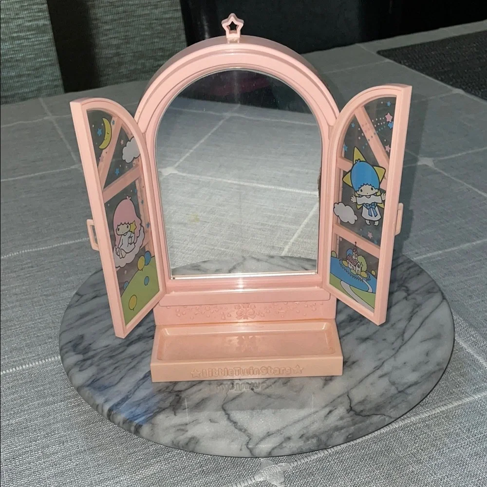 Sanrio Little Twin Stars Stained Glass Mirror
